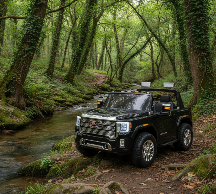 2026 24V GMC Sierra Denali 2-Seater Ride-On Truck.