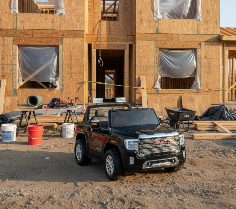 2026 24V GMC Sierra Denali 2-Seater Ride-On Truck.