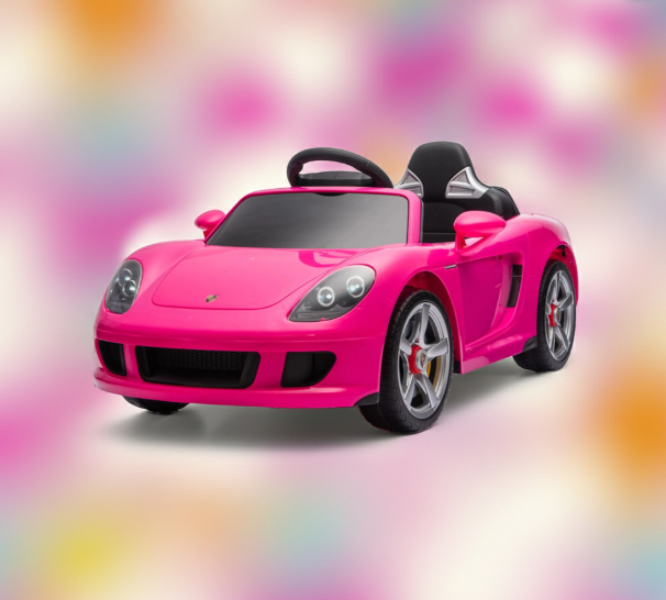 2026 12V Porsche Carrera GT Kids Ride On Car with Remote Control