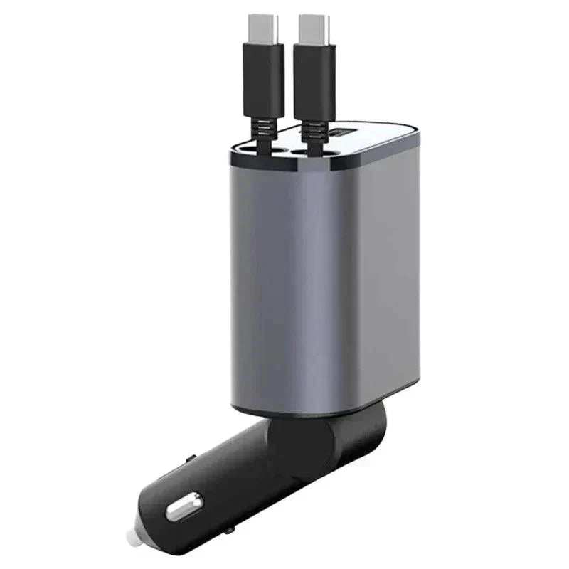 Auto Partsβ’ Retractable 4 in 1 Fast Car Charger Type C + Type C auto-partstm-retractable-4-in-1-fast-car-charger-auto-parts-14