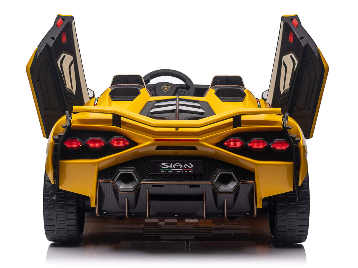 2026 24V Lamborghini Sian 2-Seater Ride-On Car