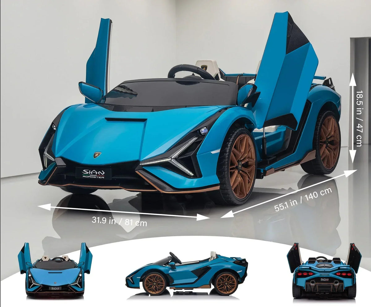 2026 24V Lamborghini Sian 2-Seater Ride-On Car
