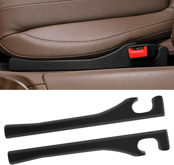 2-Pack Car Seat Gap Filler - Universal Fit PU Leather Crevice Blocker product_image_1