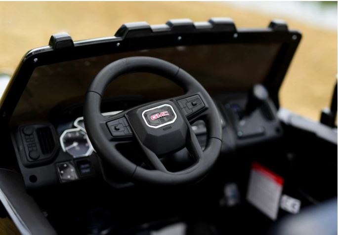 2026 24V GMC Sierra Denali 2-Seater Ride-On Truck.