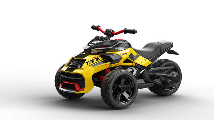 2026 24V Spider 2 Seater 3 Wheel Kids Motorcycle with Remote Control