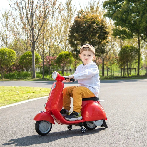 12V Vespa Ride-On Scooter for Kids