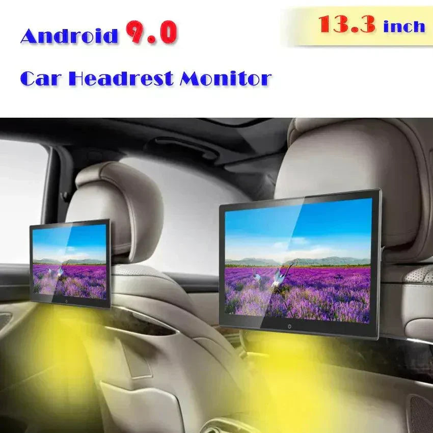 13.3 inch IPS touch screen android 9.0 car headrest monitor 13-3-inch-ips-touch-screen-android-9-0-car-headrest-monitor-auto-parts-8