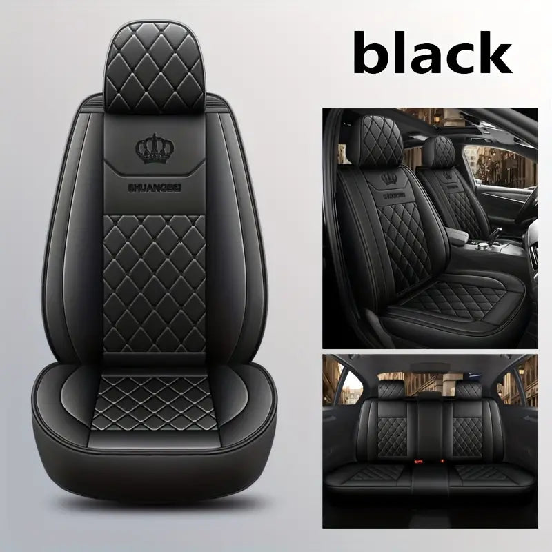 Car Seat Cover Set Full Package Car Seat Cushion Black 1433c563cb748c4e4ce167707ad22735