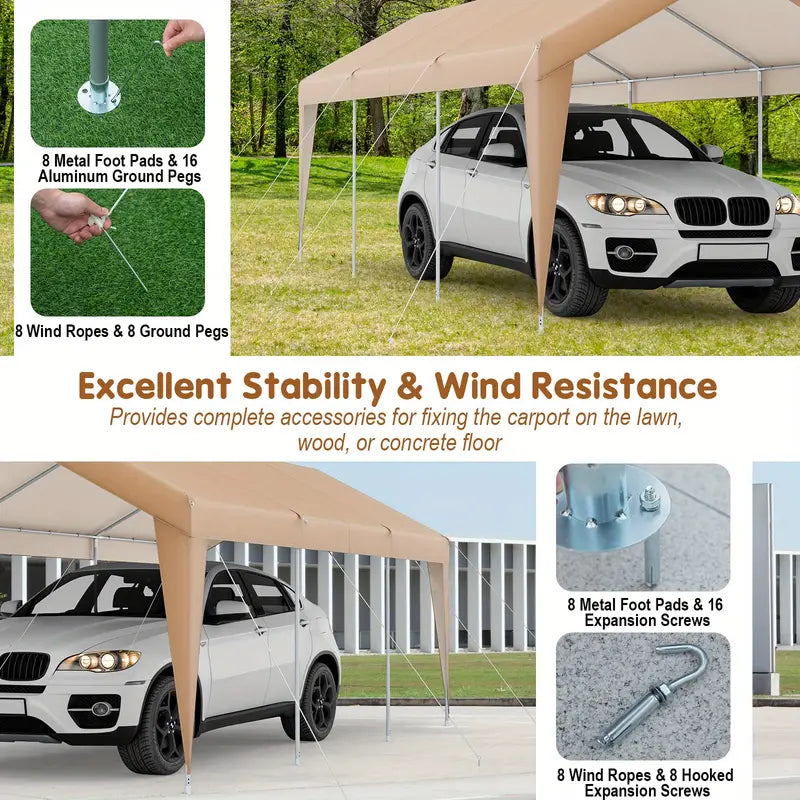 Zippered Door, Outdoor Canopy Tent 1717401815207-ffd842742a6b46d6843704af348860f5-goods