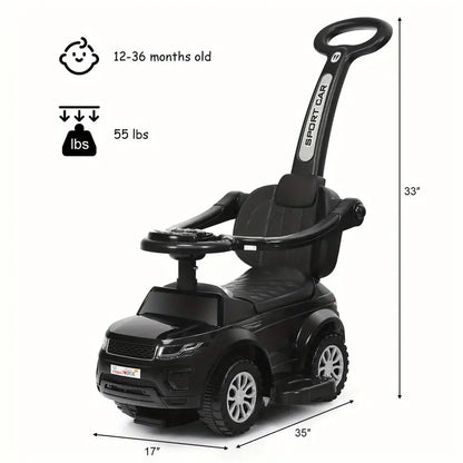 Auto Part Honey Joy 3 in 1 Ride on Push Car Toddler Stroller Sliding Car 1718781172068-688cfef143f0438b8ed4f1ea38837497-goods