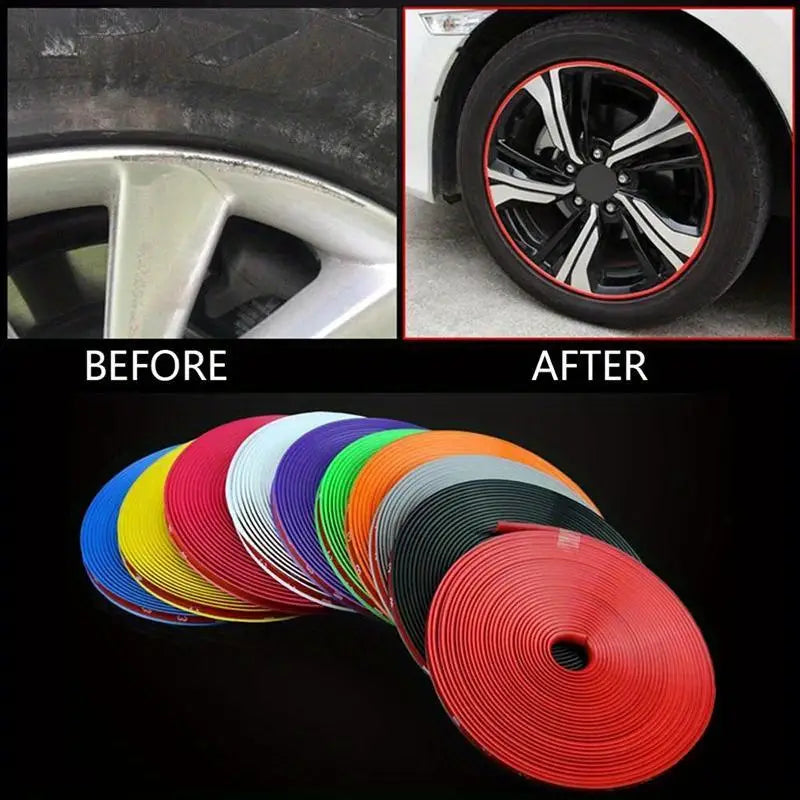 Wheel Rim Protector - Durable Abs Rubber, Anti-Scratch & Collision Protection 1718871855352-2e179b8af1e54daa870c9a144833332e-goods