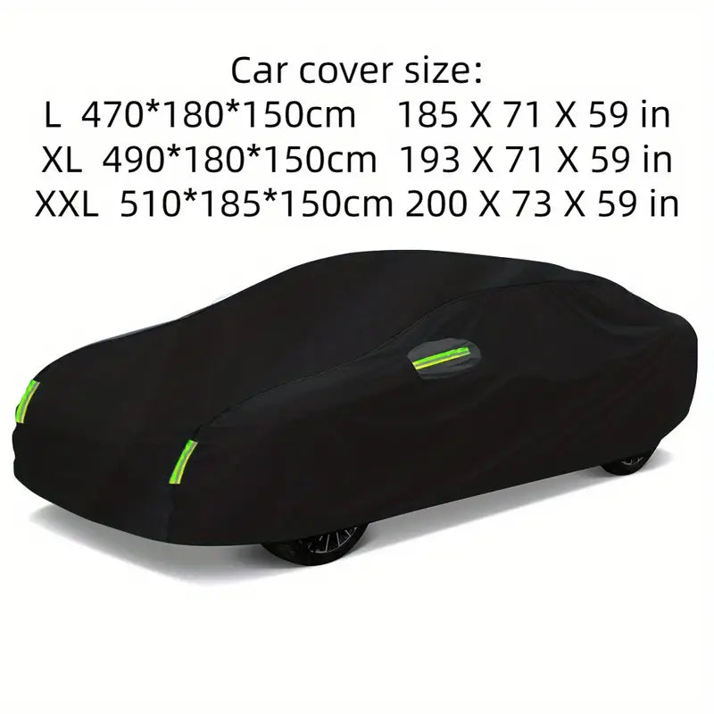 Car Cover for Sedan, Hatchback & SUV - All-Weather, UV Protection with Reflective 1720350082652-7f868d12f4254e1ab1ba7ce7cd3700f0-goods