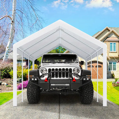 Tooluck 10x20ft Portable Carport, Heavy Duty Carport 1720677025048-3502b4f1c5d54c7286c66bf72f4d6d31-goods