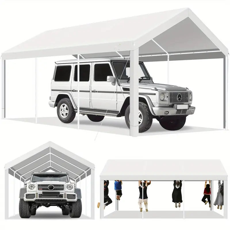 Tooluck 10x20ft Portable Carport, Heavy Duty Carport Whote 1720677033629-0bb1c085d4d4457dbb04b76e8be5c18c-goods_1