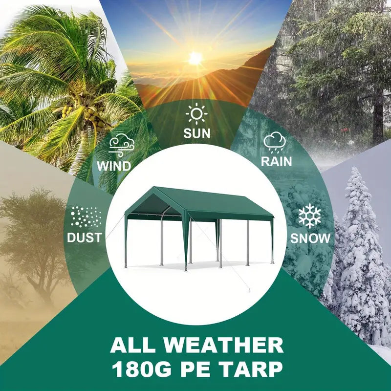 Heavy Duty Carport, Portable Car Canopy Garage 1720769632697-38bcb809817e466590fed385fbb33364-goods