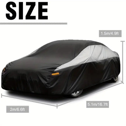 Car Cover For Universal Sedans, Protects Cars From UV, Dust, Rain, Made With Durable Material 1721701946460-af0ef3cd1f6044548d44044e8bd86db3-goods