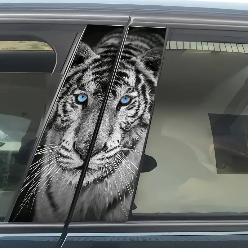2/pcs Tiger Design Car B-Pillar Stickers 1722413480451-f6722448d0aa4b76b49accd343952f89-goods