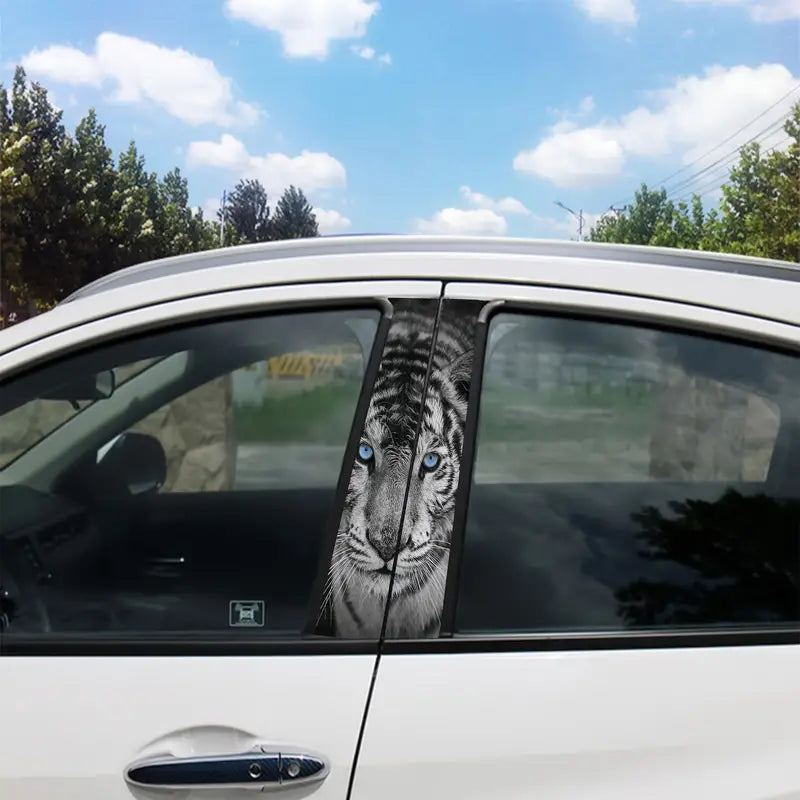 2/pcs Tiger Design Car B-Pillar Stickers 1722413482806-cc663c3c2fa2448f82a855a337537eed-goods