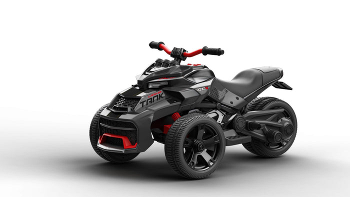 2026 24V Spider 2 Seater 3 Wheel Kids Motorcycle with Remote Control