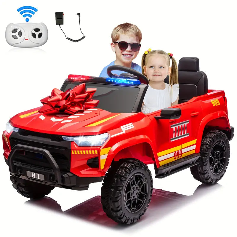 24V Ride On Police Car For Kids 2 Seater, 400W Ride-on Toy For Big Kids With Remote Control 1d430db8-64e4-4124-9fcf-c083927df8b3