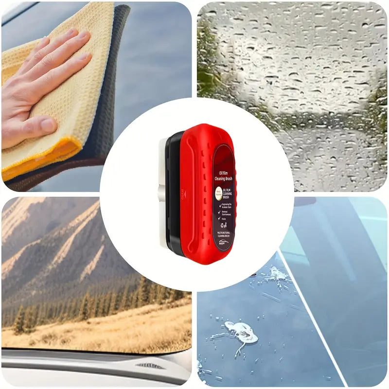 Car Oil Film Cleaning Brush, Rain And Anti-fog Cleaning 1f0d9153-3a9c-493d-8589-4c12d878a558