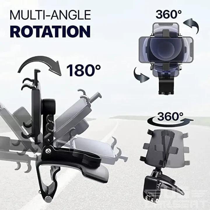 2024 Phonox 360 Degree Rotation Universal Clip Dashboard Car Phone Holder 2024-phonox-360-degree-rotation-universal-clip-dashboard-car-phone-holder-auto-parts-5