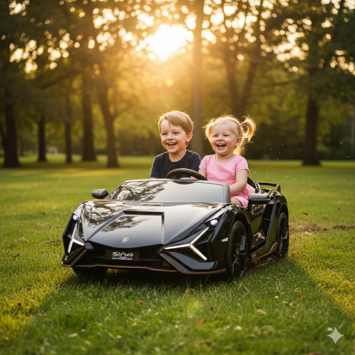 2026 24V Lamborghini Sian 2-Seater Ride-On Car