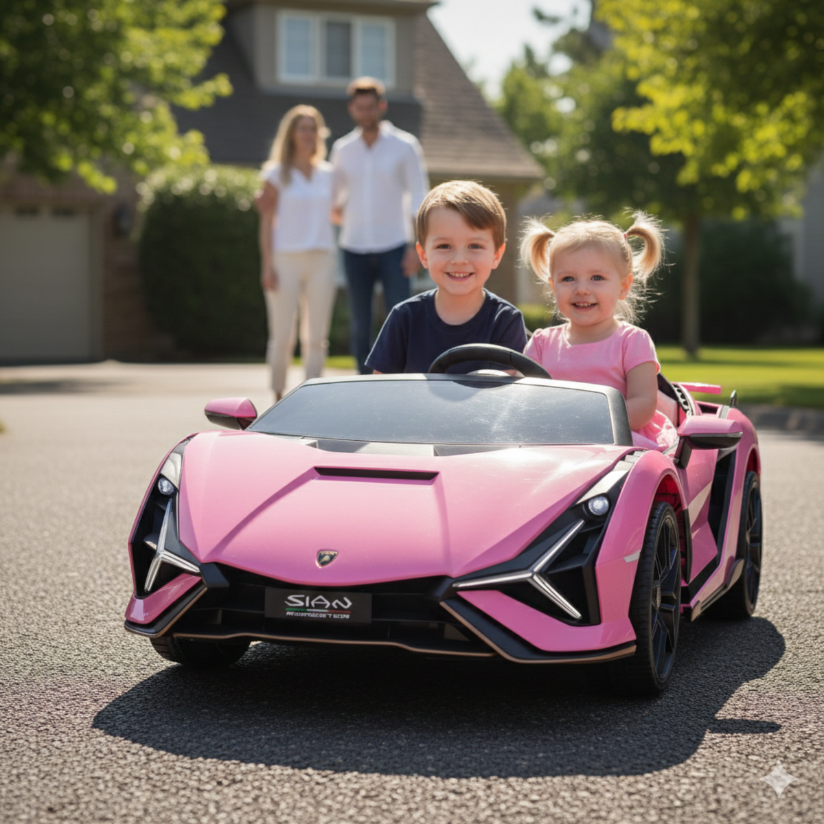 2026 24V Lamborghini Sian 2-Seater Ride-On Car