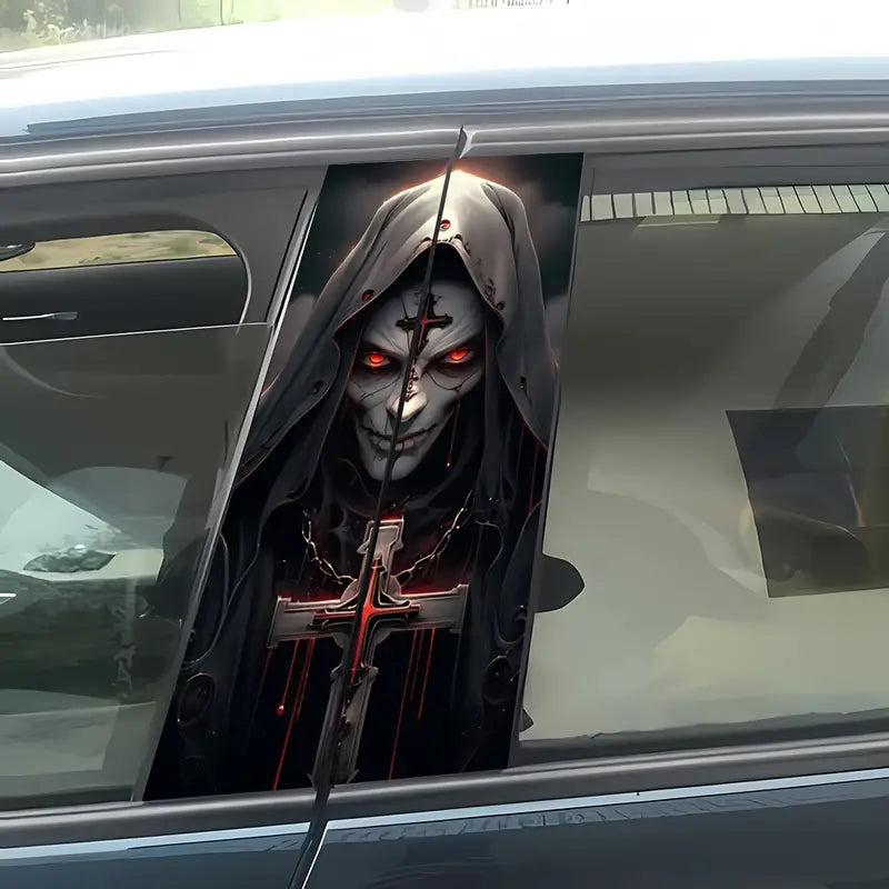 2pcs Matte Vinyl Car B-Pillar Stickers 29d76abf-0547-4814-8fe7-c1a9035c157f
