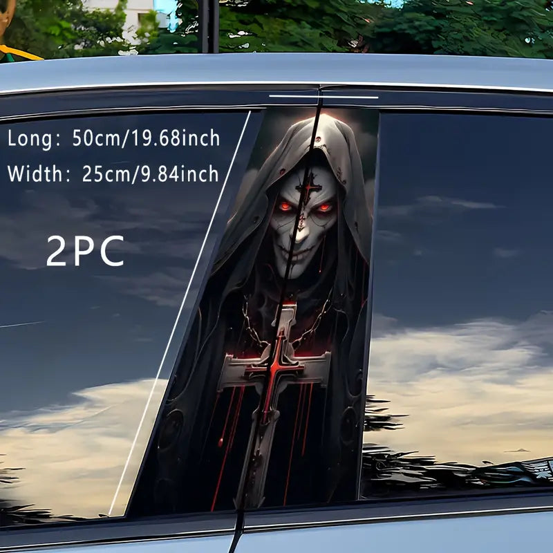 2pcs Matte Vinyl Car B-Pillar Stickers 2pcs 2bfe19dd-1855-4b0c-bf22-0b2e254bdda9