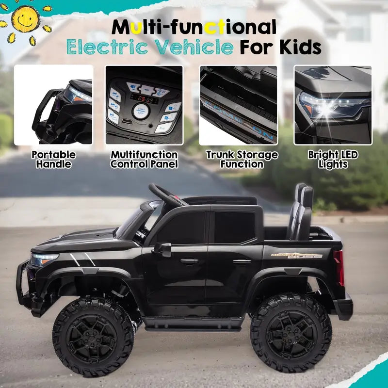 24V 10Ah 2 Seater Kids Ride On Pickup Truck, 4WD 800W Motor, Kids Ride On Car With Remote Control 32c1bdde-4b91-4ade-8460-b3ad5e58cc93