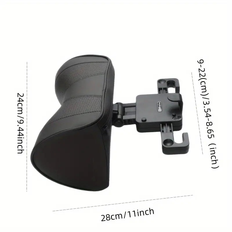 Car Neck Pillow For Driving Seat Car Headrest Pillow With Flexible Strap 33250921-a5d5-46e1-b19b-adef64032807