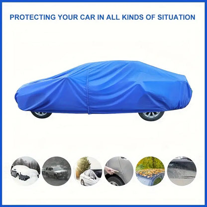 Car Cover Blue Oxford Cloth Full Cover SUV Cover 35526a21-85be-4a96-bdf6-b21ea3b8f130