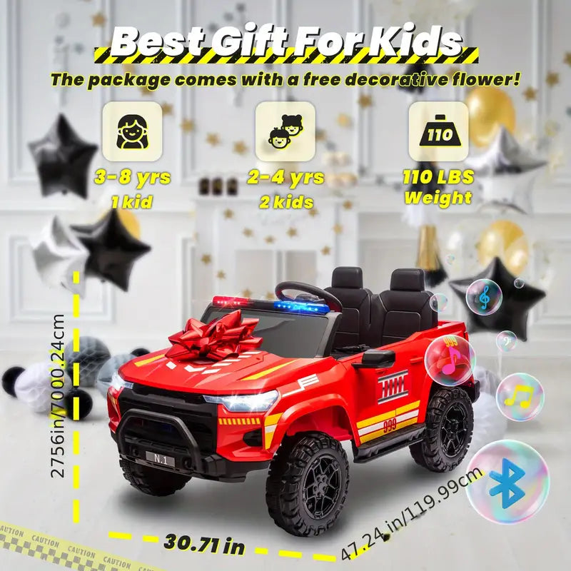24V Ride On Police Car For Kids 2 Seater, 400W Ride-on Toy For Big Kids With Remote Control 3a82f62e-53d9-11ef-a590-0a580a69145b