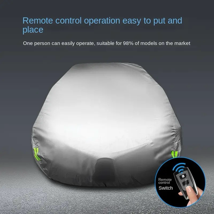 Fully Automatic Car Cover Sunscreen And Rainproof + Remote Control 4353338393