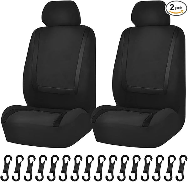 Universal Seat Covers — Front Seat — Black