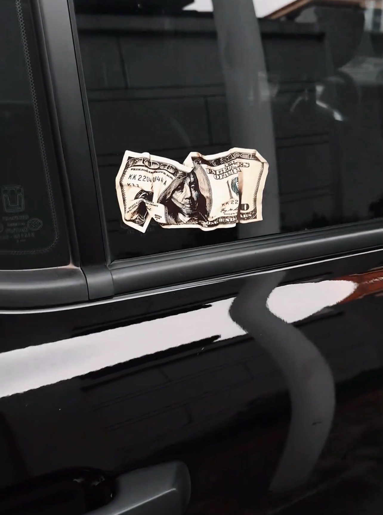 Creative Personalized Dollar Bill Sticker for Laptop and Tech Cases