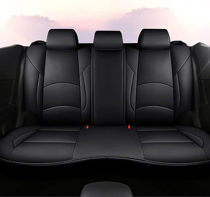 Faux Leather Seat Covers for Mazda3 — Full Set — Black
