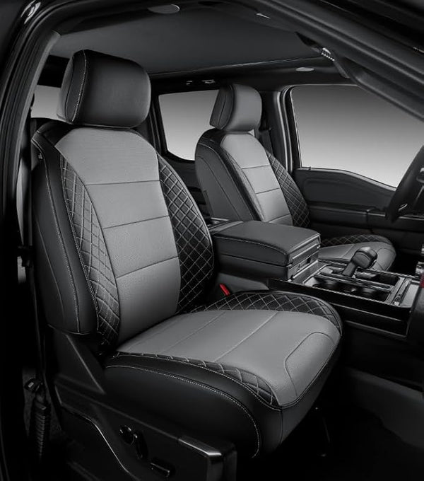 Seat Covers for Ford F-150 — Black / Gray