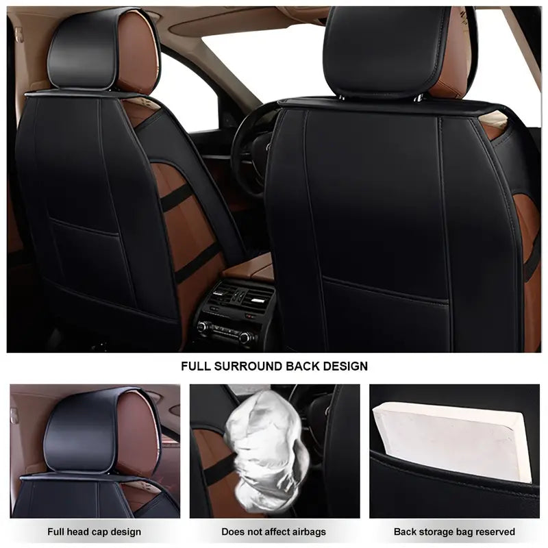 Universal Seat Covers Full Set Universal Automotive Front And Rear 5235b8bf-b4da-47bb-9b9a-8c087bc55806