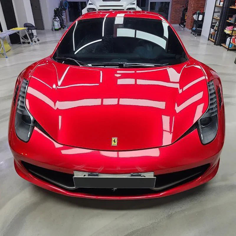 Vampire Red Glossy Metallic TPU Paint Protection Film Self-Healing, UV-Proof & Scratch-Resistant Color PPF