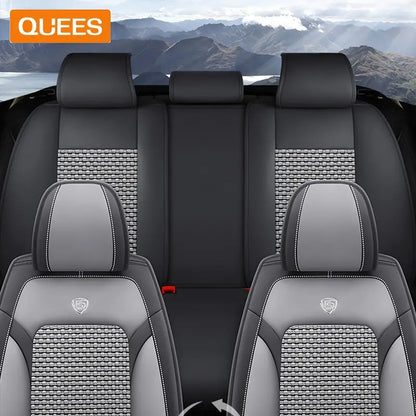 Universal Ice Silk Leather Car Seat Covers Cushion Full Set 5a93605d-4b08-489e-ace5-b076b943d2d6