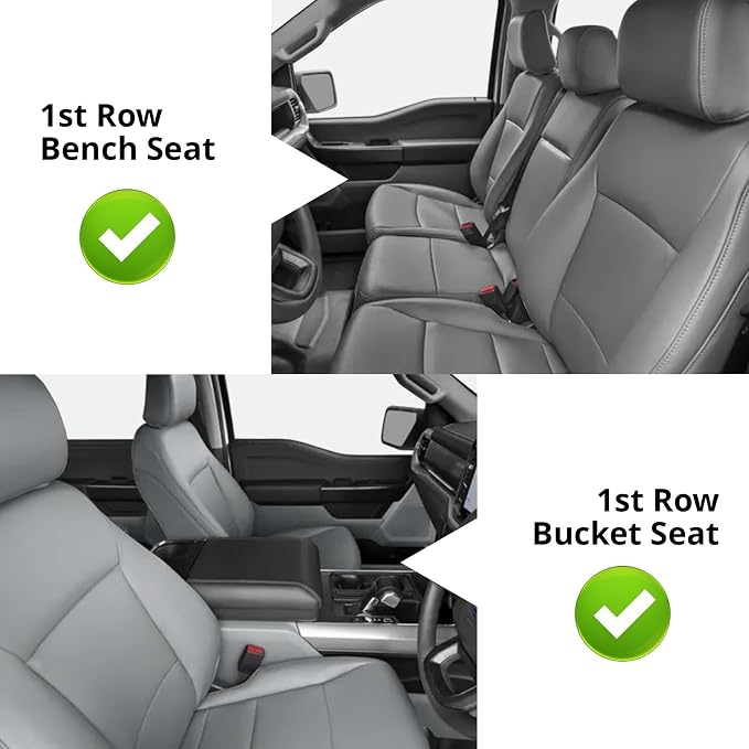 Seat Covers for Multiple Vehicles — Full Set — Black
