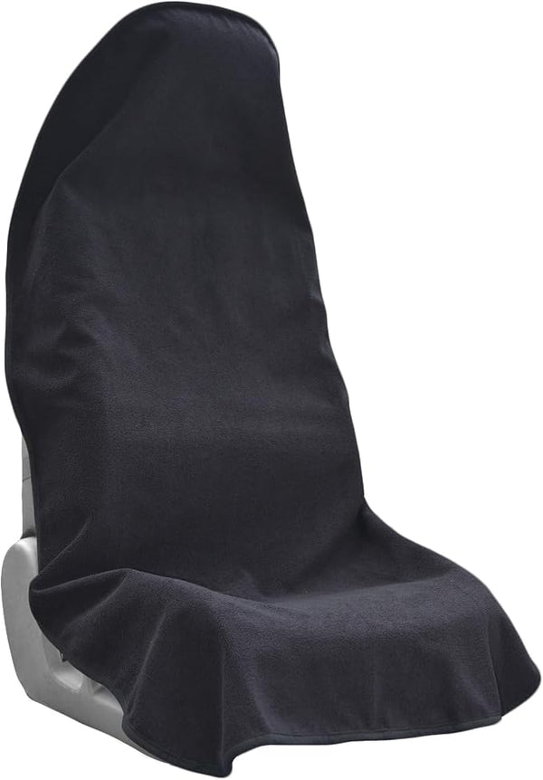 Universal Seat Covers — Front Seat — Black