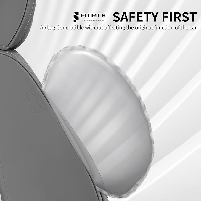 Universal Seat Covers — Front Seat — Gray