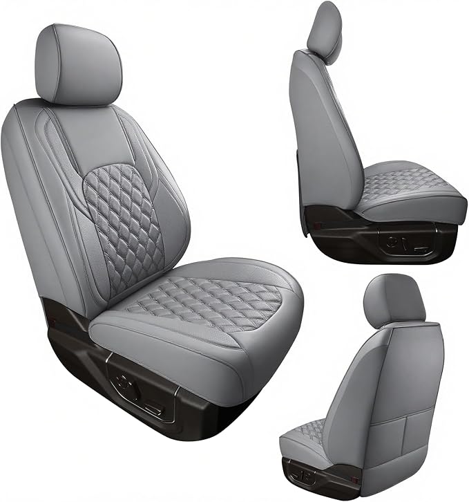 Seat Covers for Toyota Tacoma — Full Set — Gray