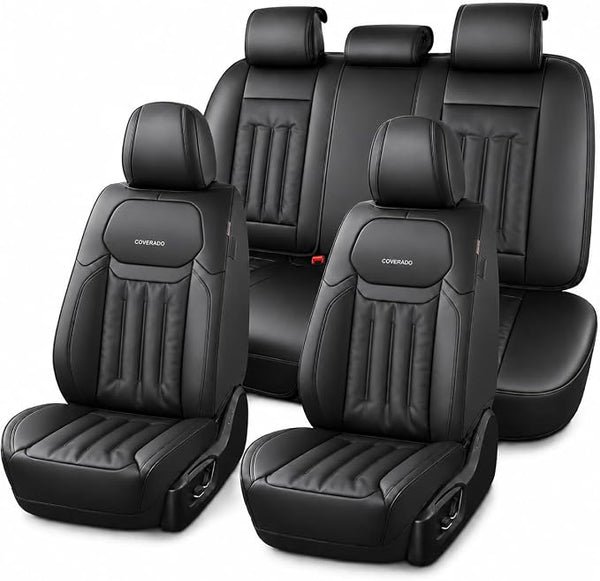 Universal Seat Covers — Full Set — Black