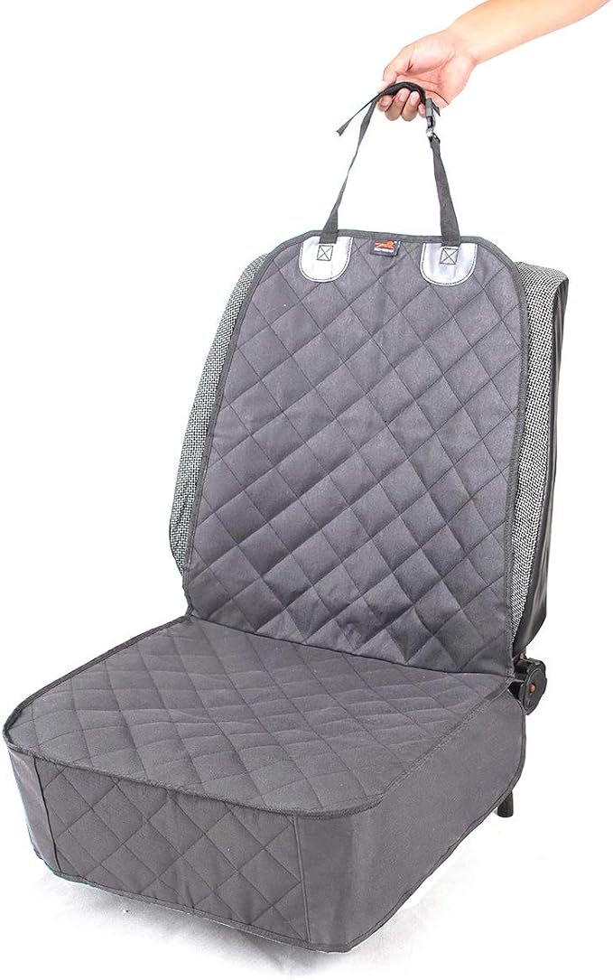 Pet Car Seat Protector — Front Seat — Gray