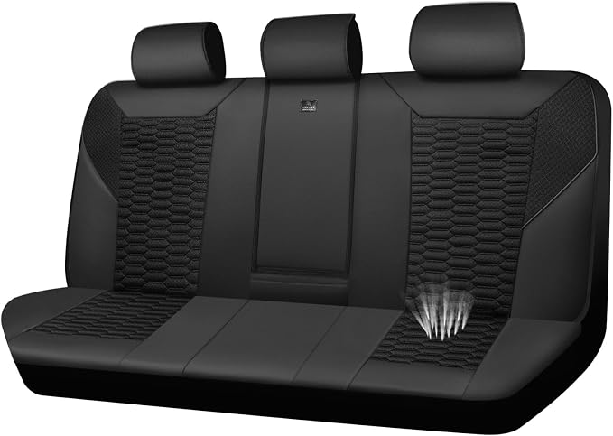 Universal Fabric Seat Covers — Black