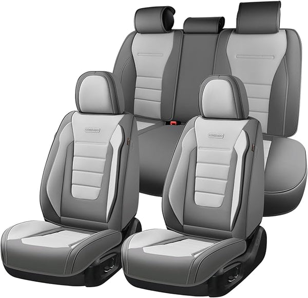 Universal Seat Covers — Full Set — Gray